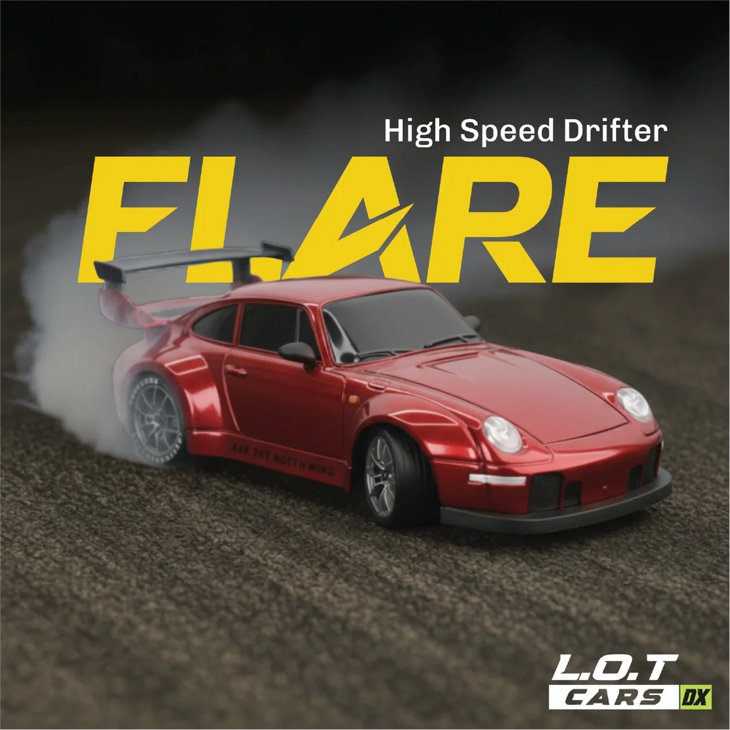 Flare - Semi-Hobby Grade RC Drift Car (Race and Burnout Variants)