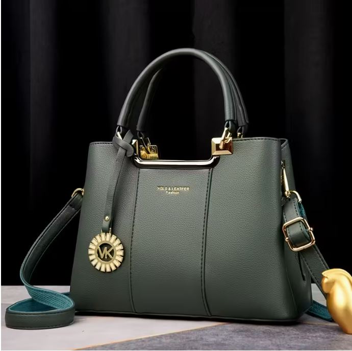 Elegant Women's Tote Bag | Large Capacity | Polyester | Detachable Shoulder Strap, Magnetic Closure, Zipper Closure | Handbag | Women