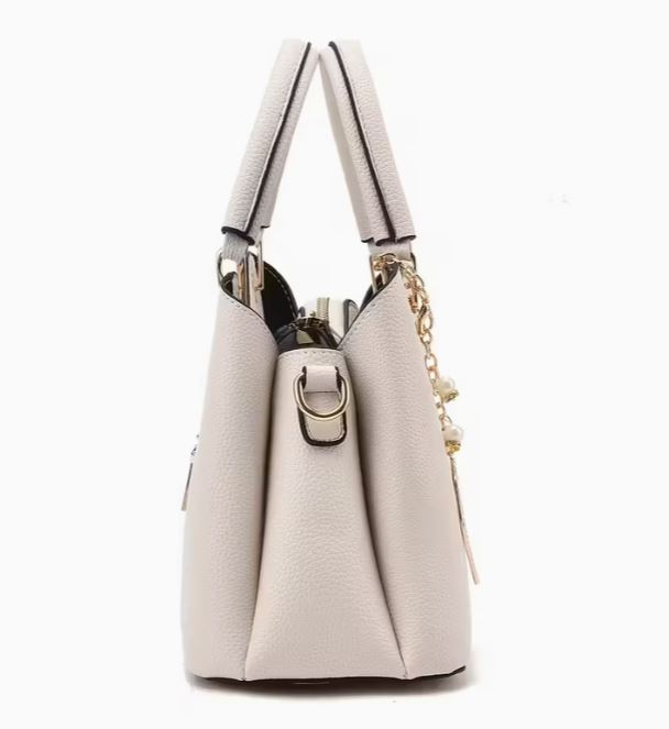 Elegant Fashionable Handbag for Women | Tote with Zipper Closure and Polyester Lining