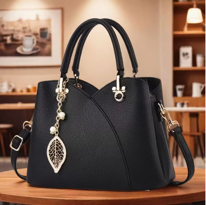 Elegant Fashionable Handbag for Women | Tote with Zipper Closure and Polyester Lining