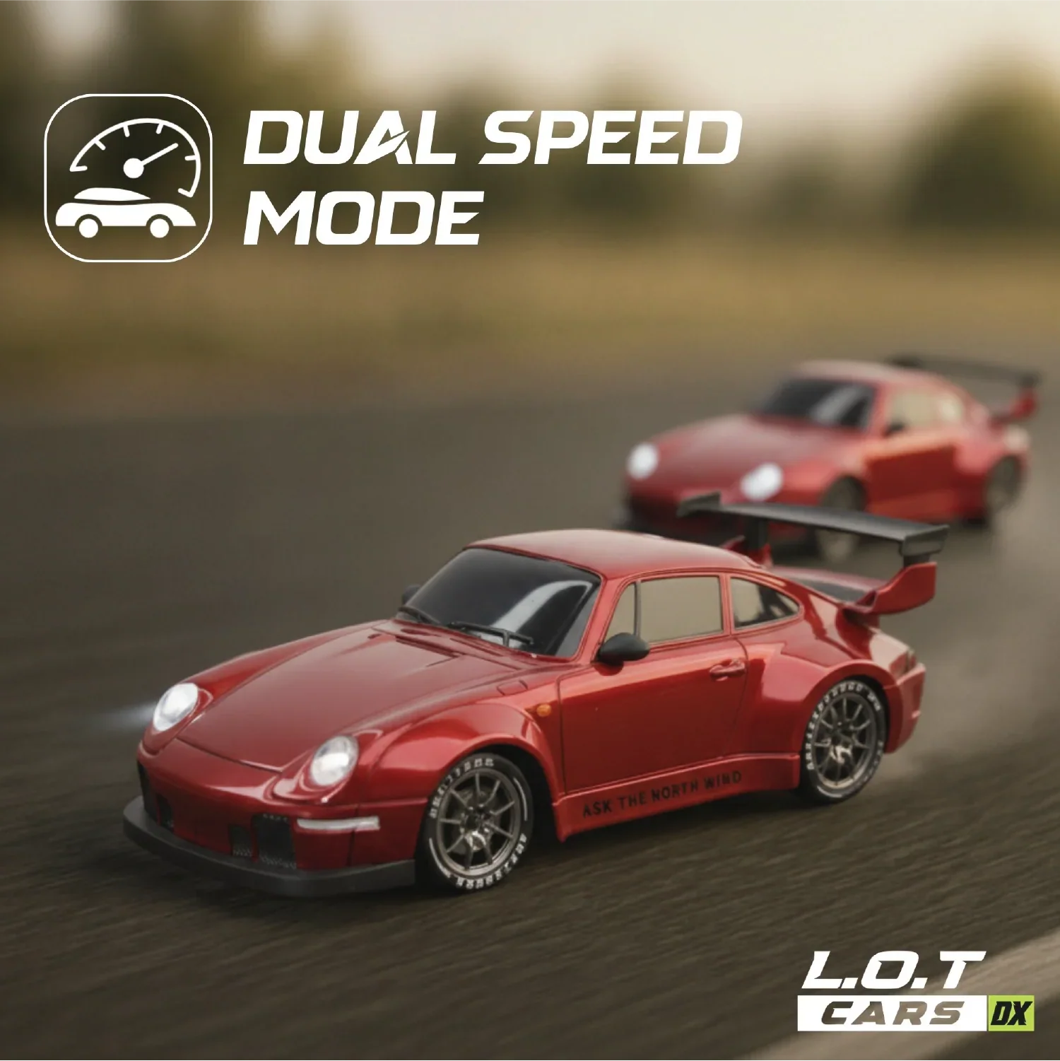 Flare - Semi-Hobby Grade RC Drift Car (Race and Burnout Variants)