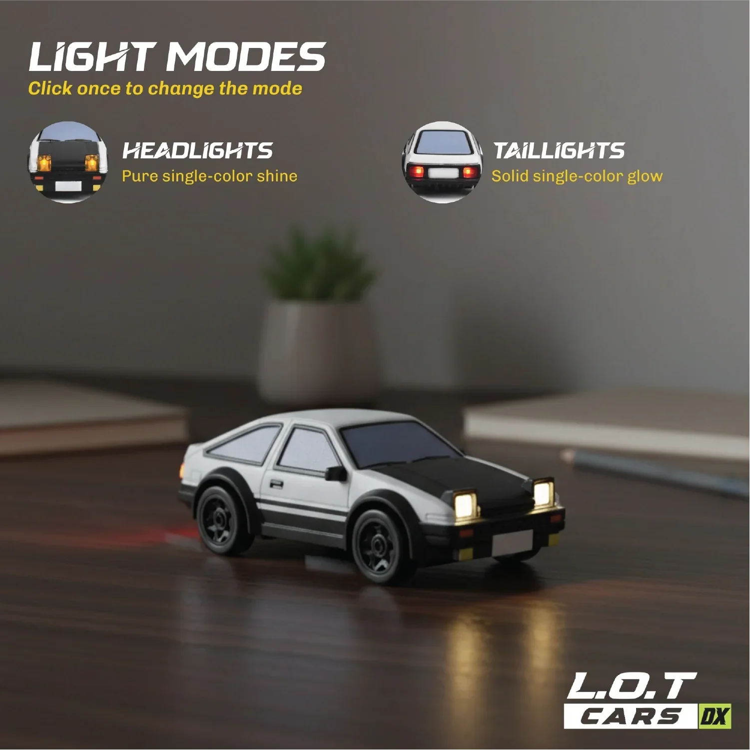 Dash - 1:64 Scale Mini RC Drift Car