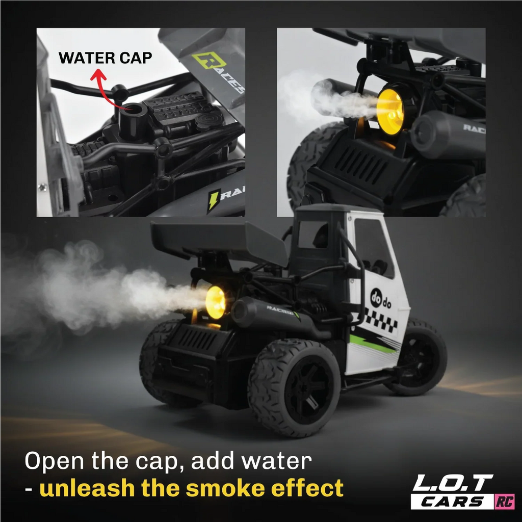 Otto - 3 Wheel RC Track Race Auto | 25 kmph Speed