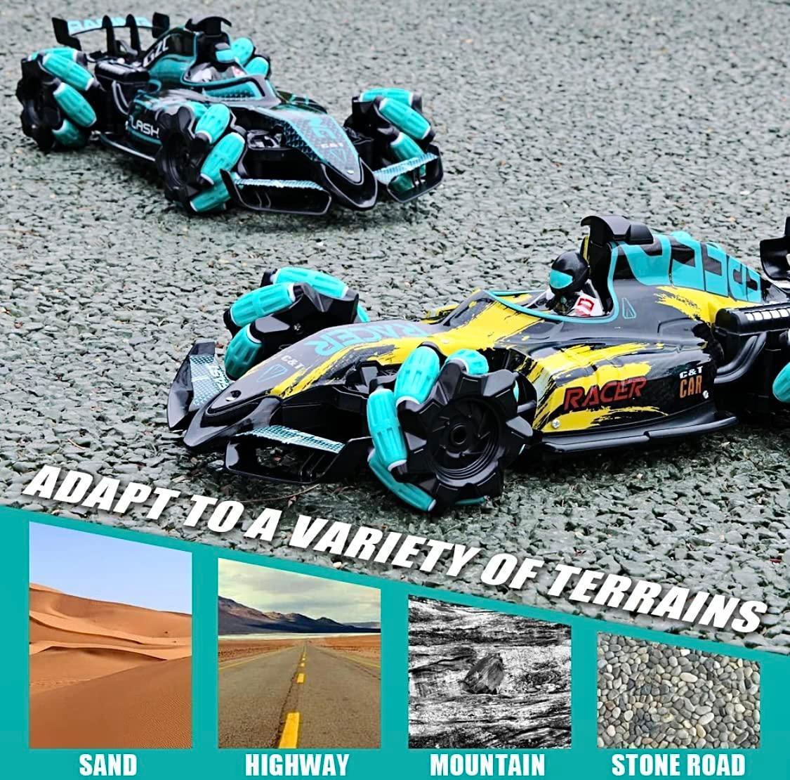 F1 Design Gesture and Remote Control Car for Kids | 1:16 Car Ratio