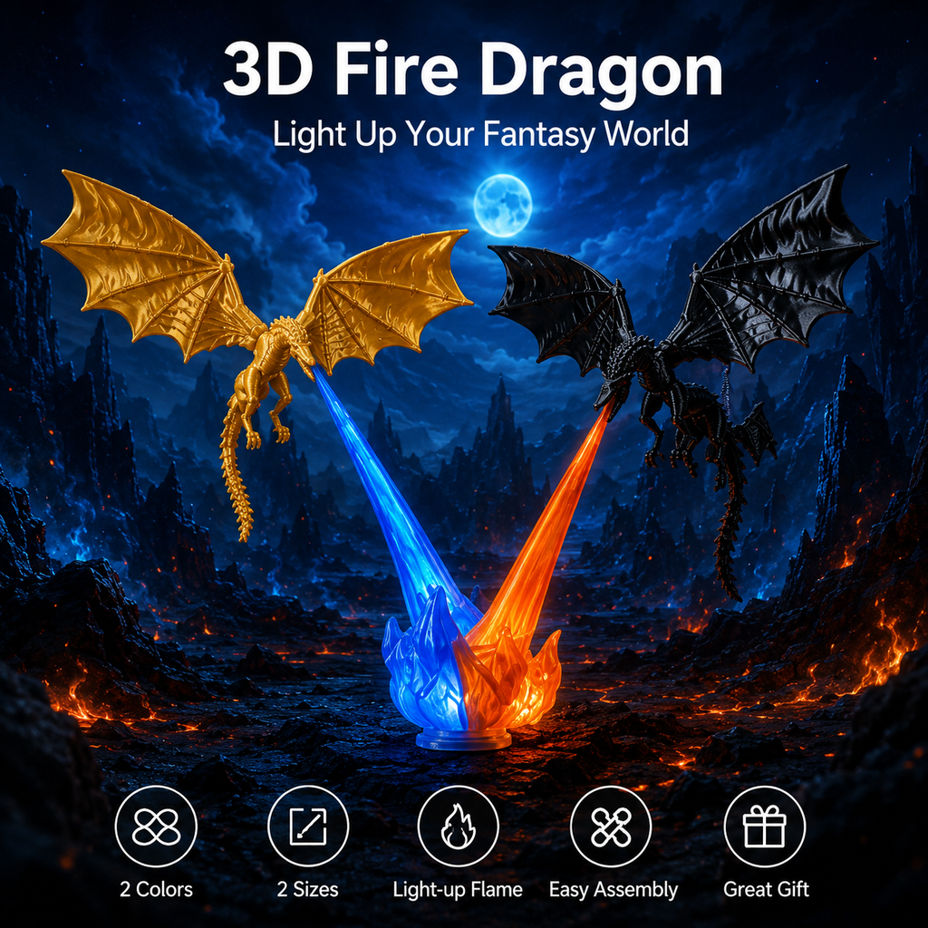 3D Dracora Glow