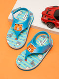 Premium Tiger Candy Flip-flops -  Sky Blue (Boys)