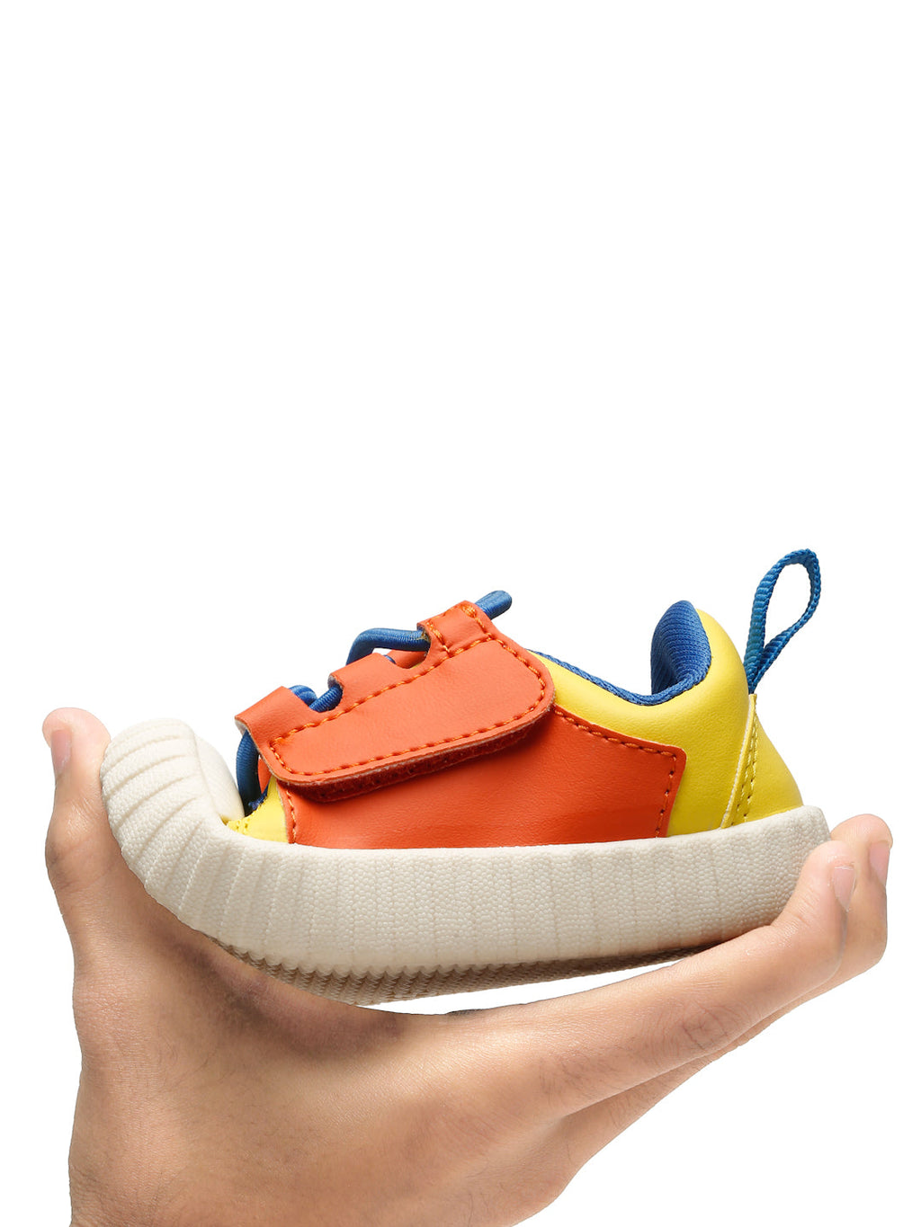 POCO Toddlers' Comfortable & LightWeight Lace-Free Sneakers - Yellow (Boys)