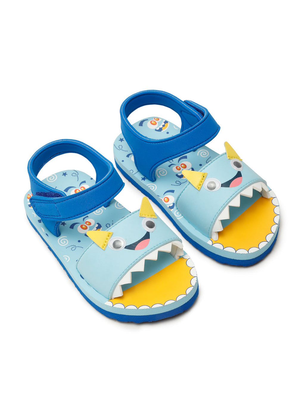 Premium Monster Artistic Sandals - SkyBlue (Unisex)