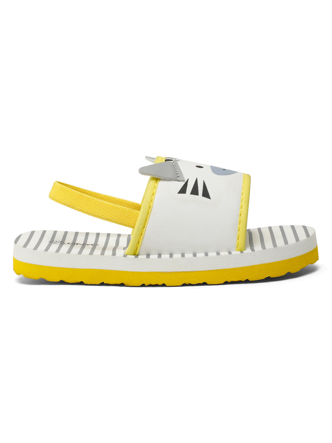 Premium Zebra Artistic Sliders - White (Unisex)