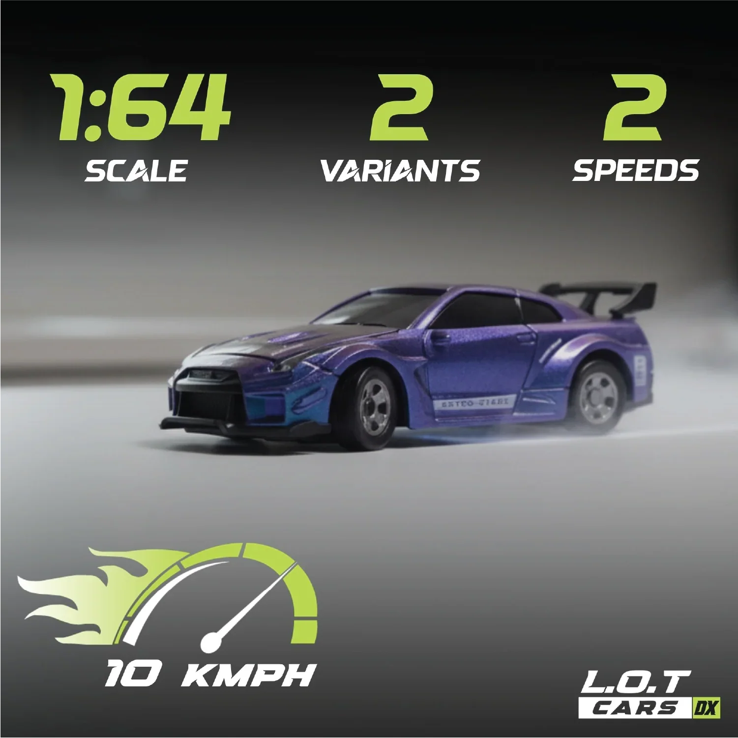 Nitro - 1:64 Scale Mini RC Drift Car