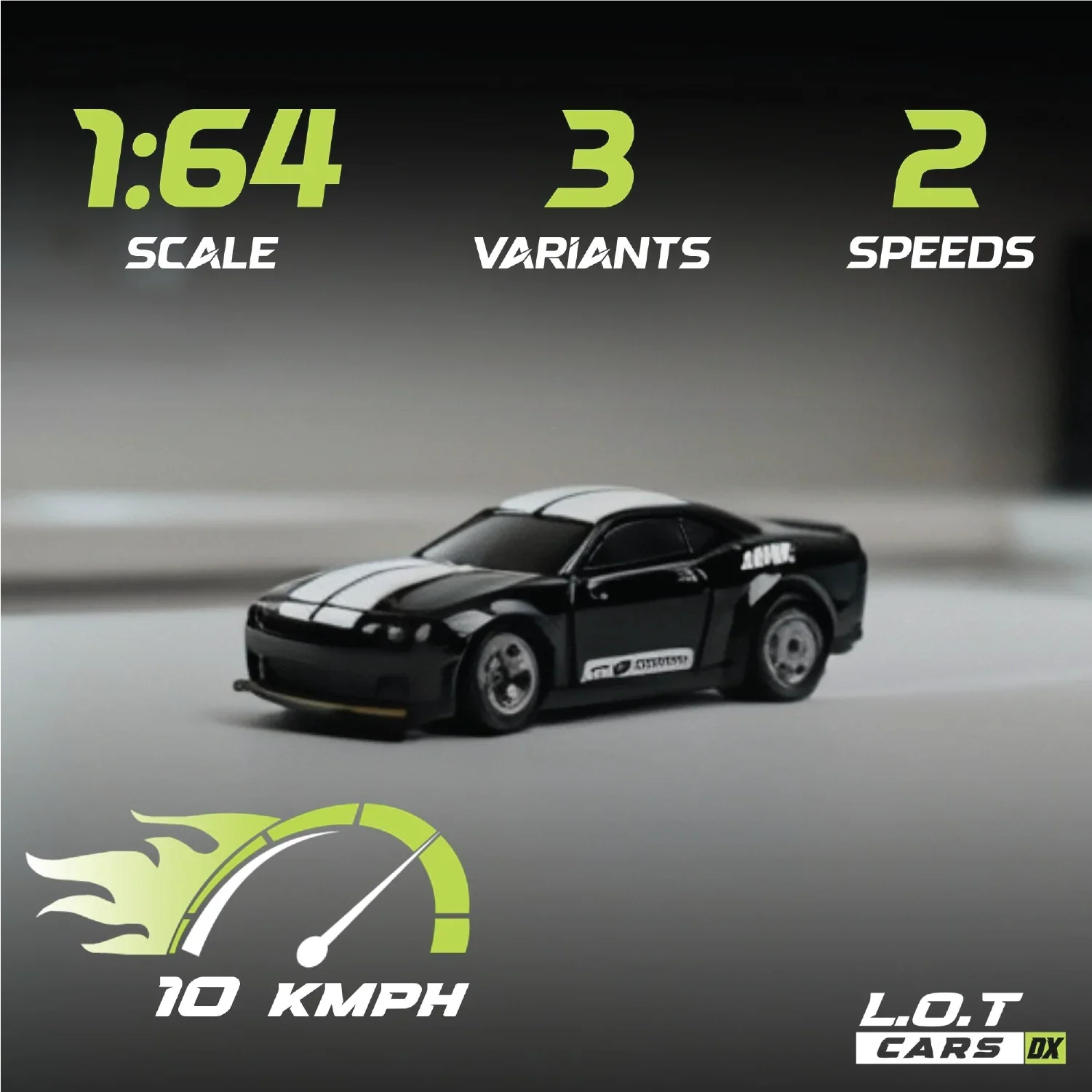 Nitro - 1:64 Scale Mini RC Drift Car